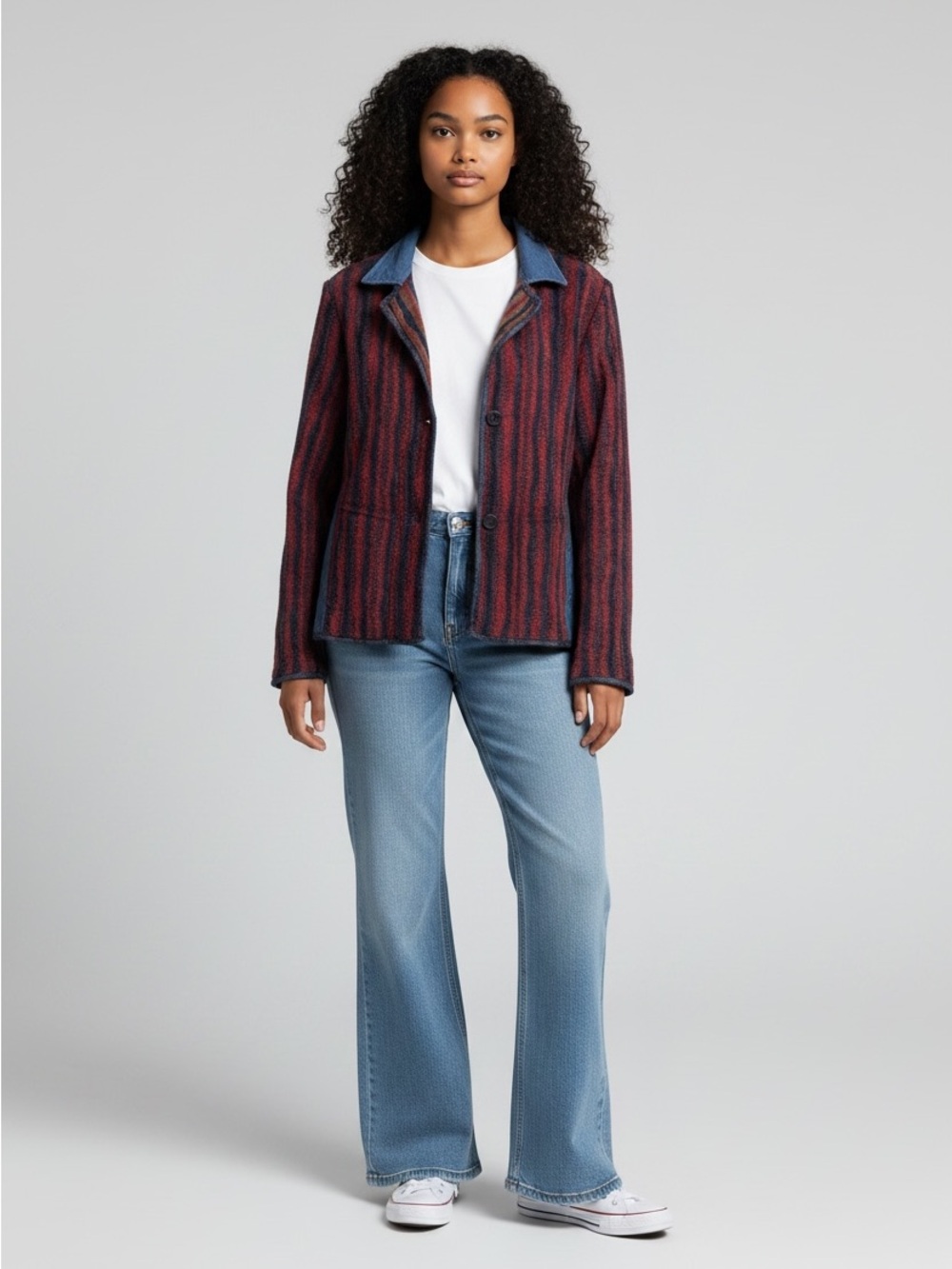 PARSLEY & SAGE RETRO REVERSIBLE BLAZER